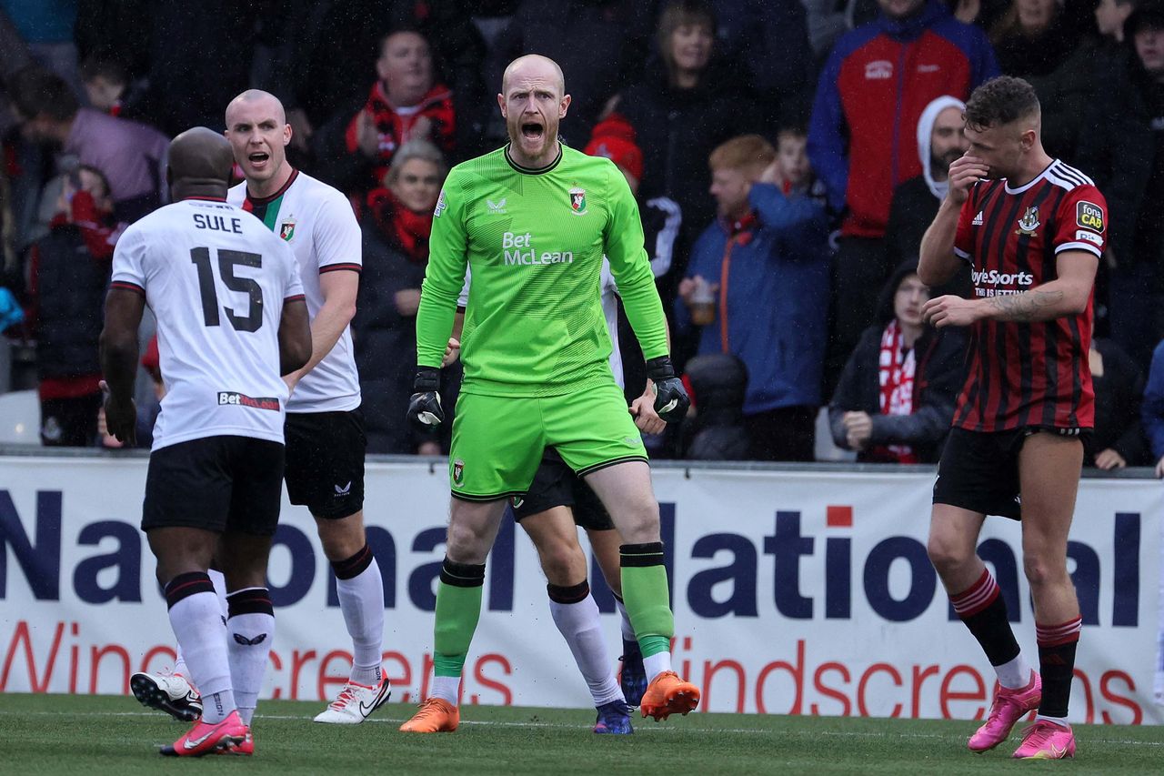 Irish League Glentoran Aaron McCarey Says He Jumped Into Seaview Stand